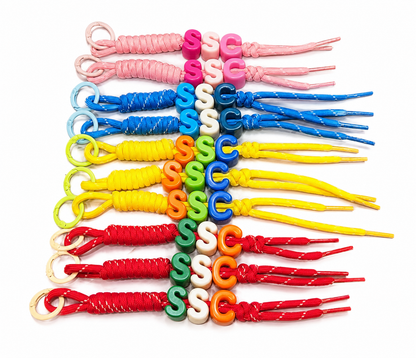 Three Letter Colorful Bagcharm
