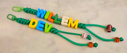 Custom Kids Name Bag Charms