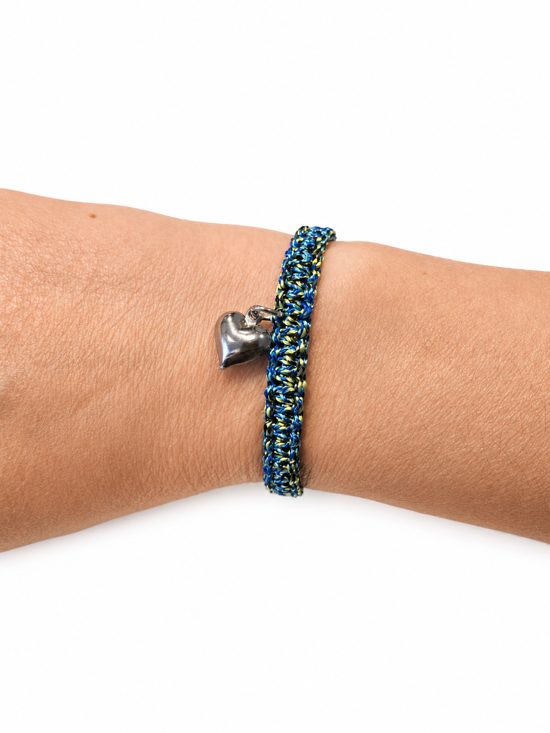 Snake Paracord Adjustable Charm Bracelet