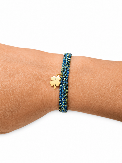 Snake Paracord Adjustable Charm Bracelet