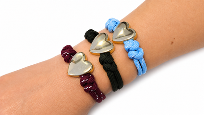Heart on Your Sleeve Paracord Bracelet